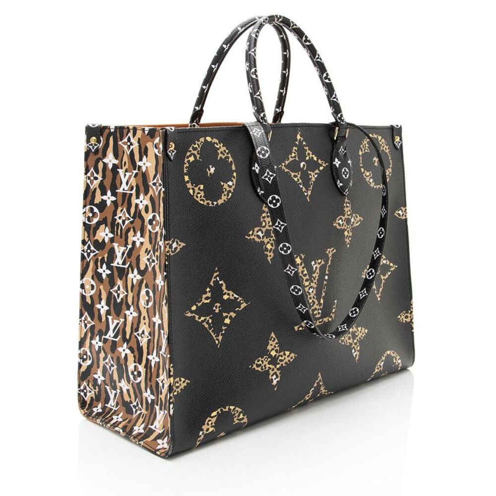Louis Vuitton Giant Monogram Canvas Jungle Onthego GM Tote - Picture 2 of 12
